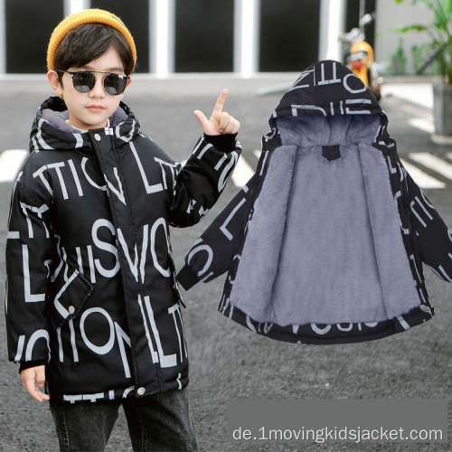 Leichte Daunenjacke für Kinder mittellanger Winter